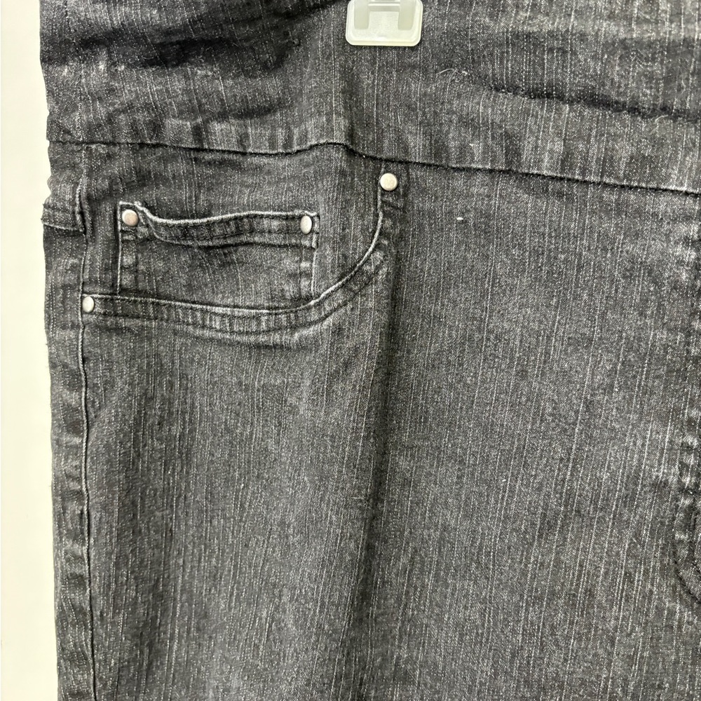 Ruby Rd. Black Jeans with Red Embroidery - Picture 6 of 7